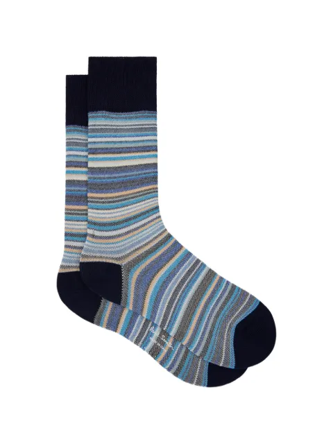 Paul Smith Signature Stripe fine-knit socks Blue M1A800MOU902