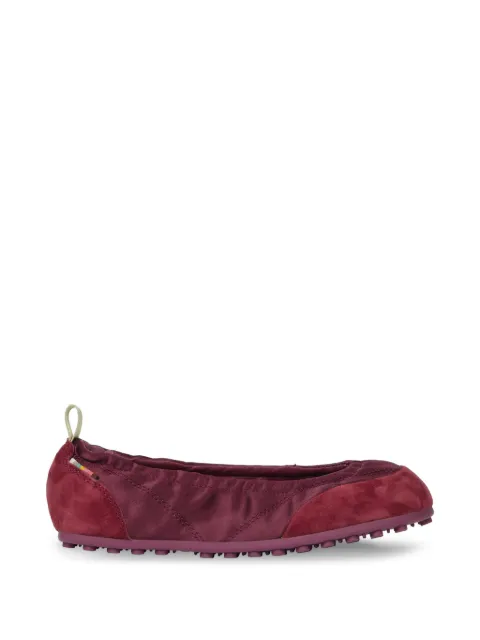 Paul Smith Laguna panelled ballet flats Red W1SLAG04UPLY
