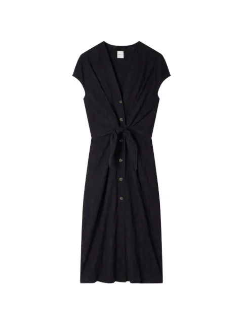 Paul Smith tie-waist button-front dress Blue W1R722DV11232
