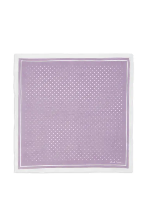 Paul Smith polka-dot pocket square Purple M1A160BU992