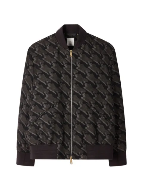 Paul Smith rabbit-patterned zip bomber jacket Grey M1R275UV02907