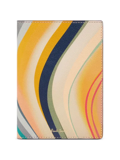 Paul Smith Swirl passport holder Brown W1A5022GSWIRL