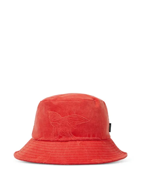 Paul Smith floral-embroidered bucket hat Red M1A921DTU02996