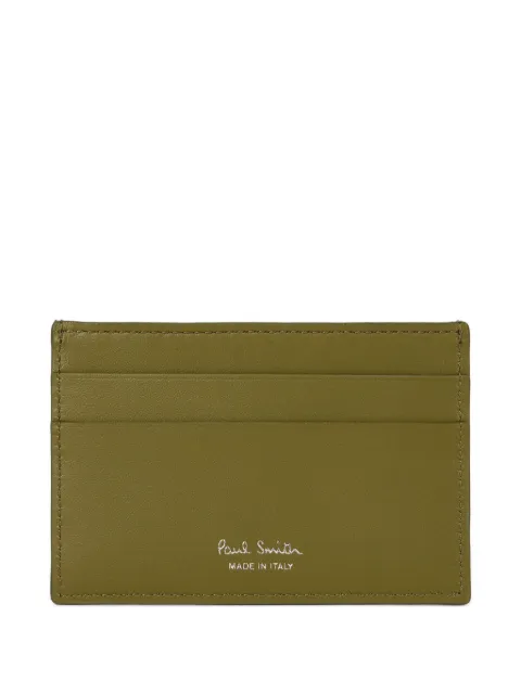Paul Smith chevron-pattern cardholder Green M1A6137UCHEVR