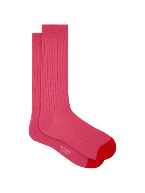 Paul Smith ribbed-knit socks Pink M1A380CIU047