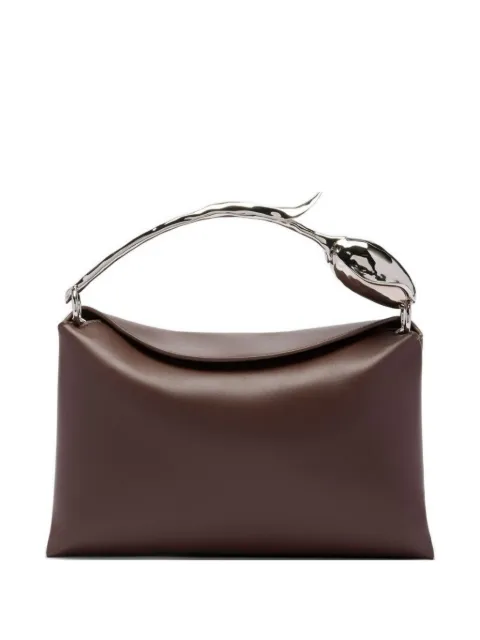 ERDEM medium Bloom tote bag Brown SS26B210012004
