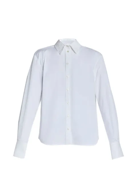 ERDEM embroidered-collar shirt White SS26T90540039000A