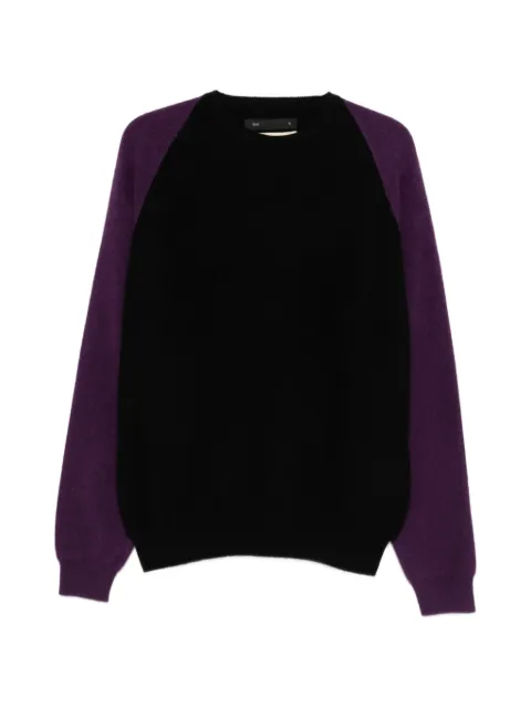 Frenckenberger colour-block sweater Black S26203XX