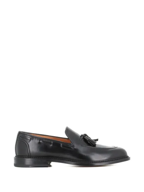 Tassinari tassel-detail leather loafers Black 1500LUX