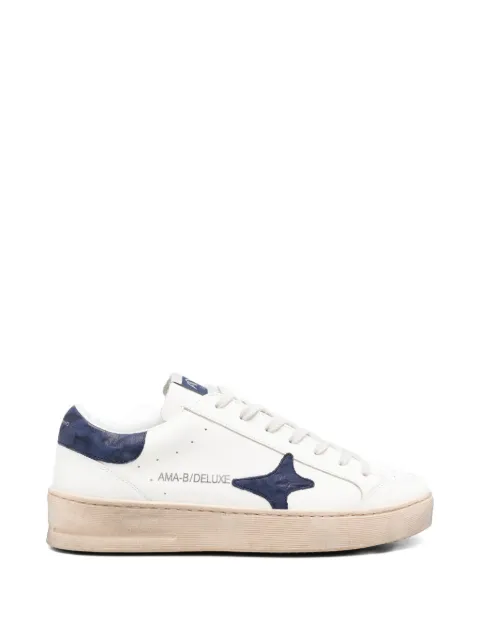 Ama Brand motif-detail sneakers White 4541