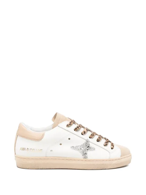 Ama Brand logo-embellished sneakers White 4504