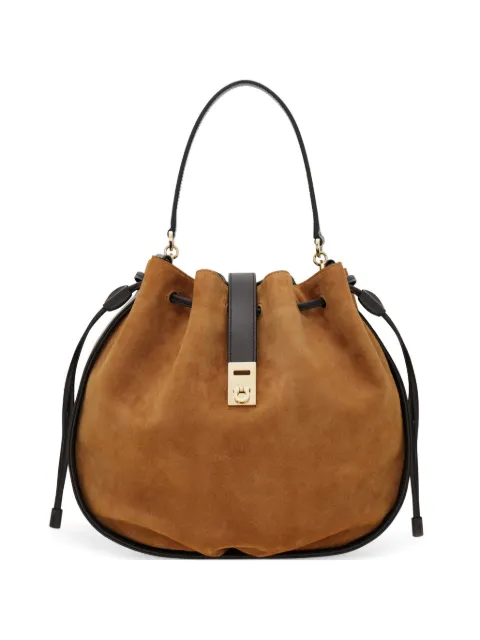 Ferragamo Hug bucket bag Brown 792881