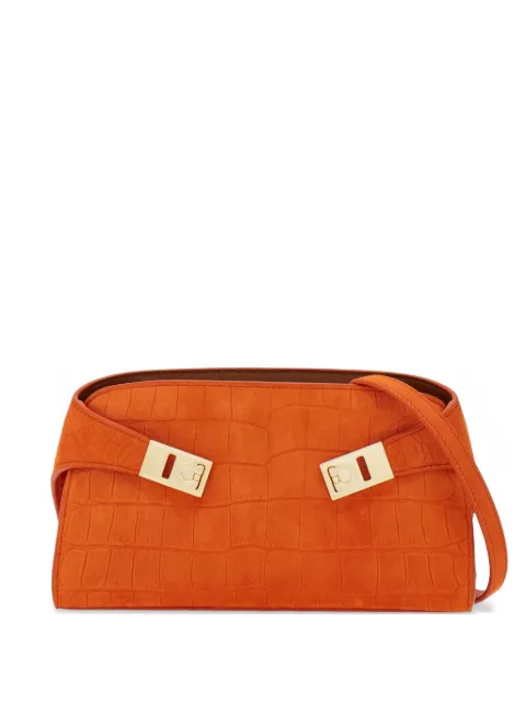 Ferragamo Hug mini crossbody bag Orange 792847