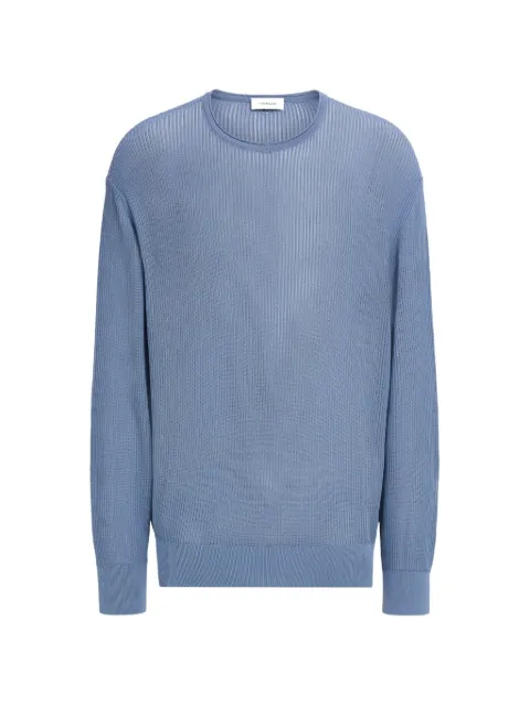 Ferragamo crew neck sweater Blue 794374