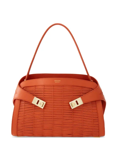 Ferragamo Hug handbag (M) Orange 792877