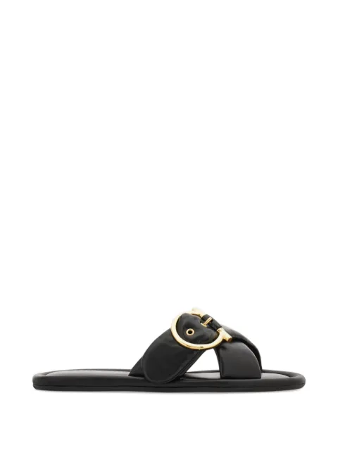Ferragamo Gancini sandals Black 793710