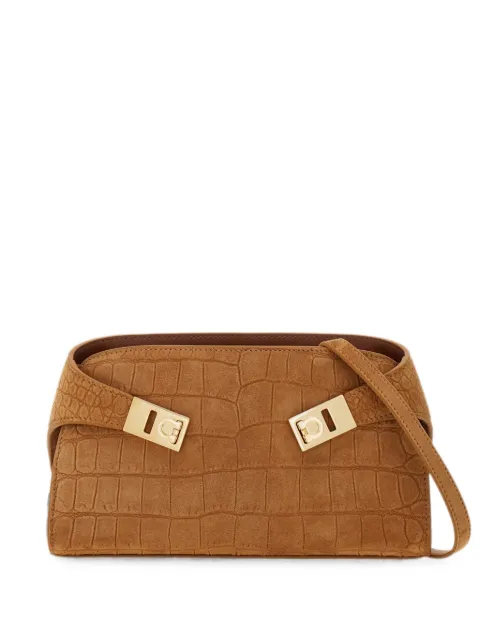 Ferragamo Hug mini crossbody bag Neutrals 792846