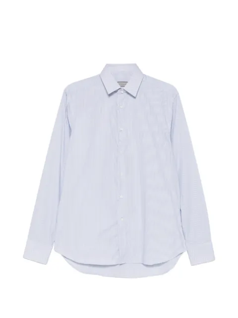 Canali striped shirt Blue CCL70A1GD03730