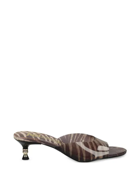 Just Cavalli zebra-print sandals Brown 80RA3S61ZSE42