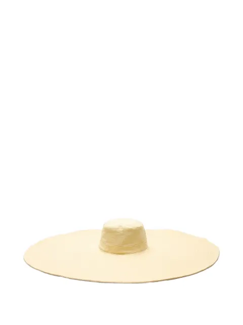 Blumarine wide-brim sun hat Neutrals P622W417AN0218