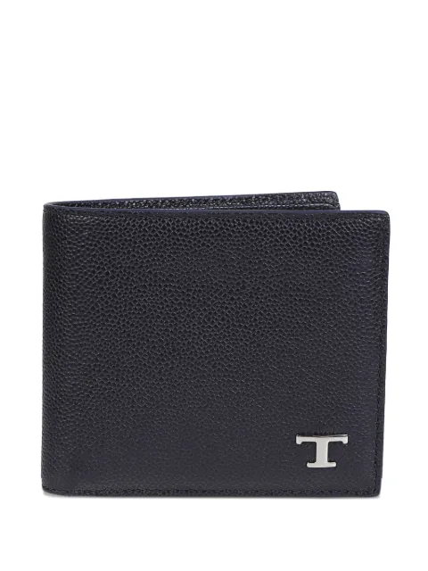Tod's logo-detail leather wallet Blue XAMTSYC0300UGA