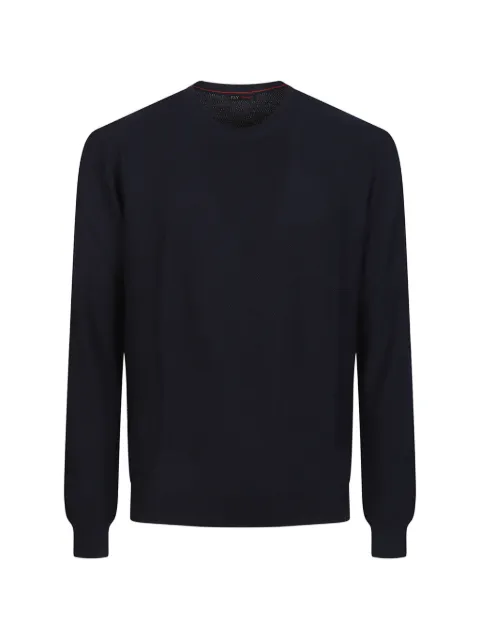 Fay crew-neck sweater Blue NMMC1522310ZAL