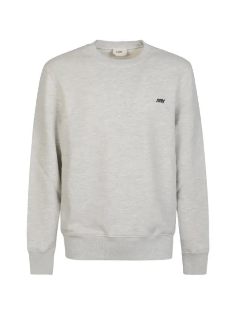 Autry logo-embroidery sweatshirt Grey SWPM001M