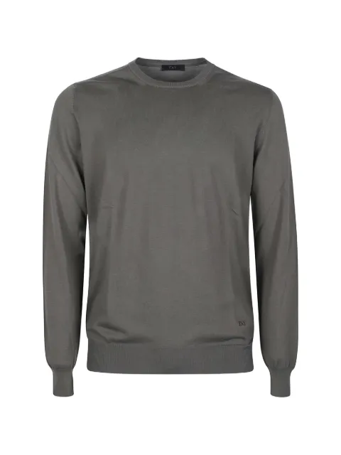 Fay crew-neck sweater Grey NMMC152171TOHP