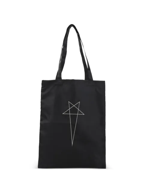 Rick Owens DRKSHDW Pentagram tote bag Black DA01F4431NVCEM8