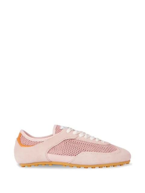Paul Smith Samara mesh-panelled suede sneakers Pink W1SSMR01USUE