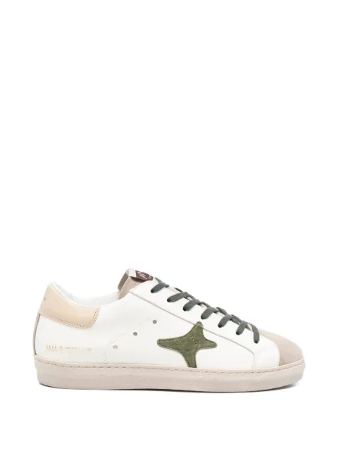 Ama Brand star-patch sneakers White 4513