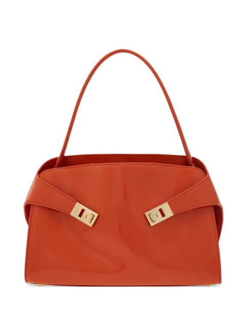 Ferragamo Hug Soft shoulder bag (M) Orange 793349