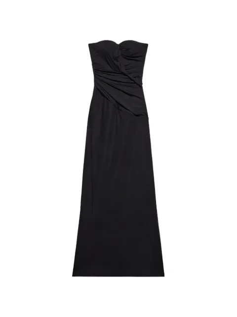 Blumarine sweetheart-neck gown Black P622A748A