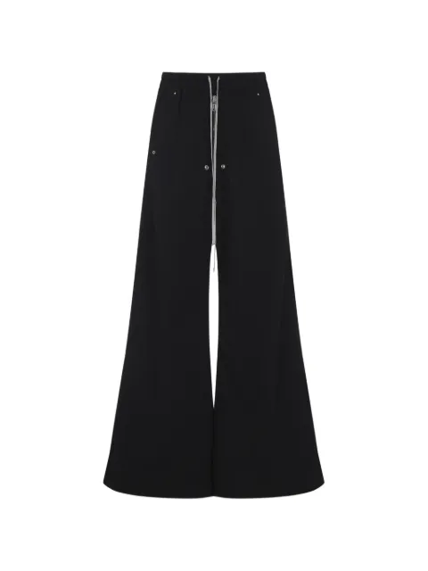 Rick Owens DRKSHDW Geth Belas cotton trousers Black DU01F4378CR