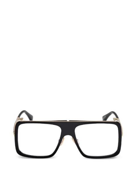 Max Mara Eyewear square frame glasses Black MM5172B001
