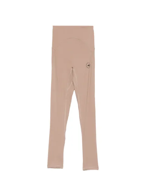 adidas by Stella McCartney high-waisted performance trousers Neutrals KF5116