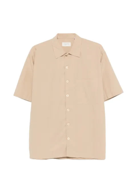Tintoria Mattei pocket short-sleeve shirt Neutrals RWKN31