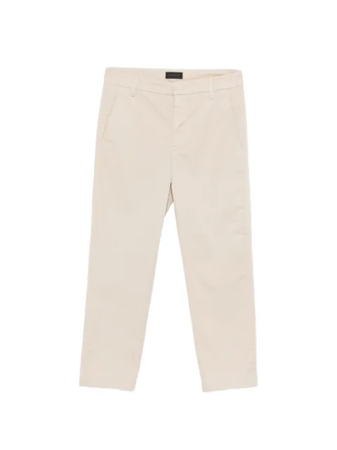 DONDUP belt-loop trousers Neutrals DP576ZGS0096D