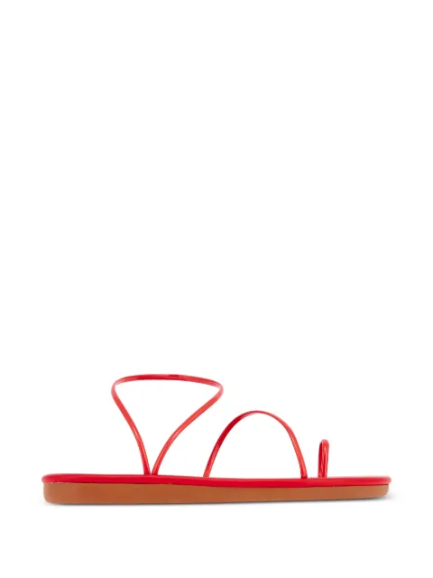 Ancient Greek Sandals Kansiz strap sandals Red KANSIZSYNTHETICNAPLACK