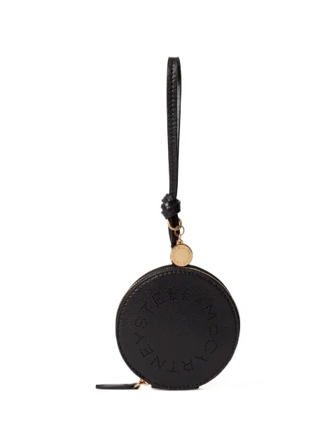 Stella McCartney logo keyring Black 7V0146WP0655