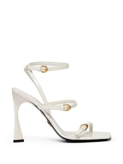 Stella McCartney Elsa patent heeled sandals Neutrals 810603AP0AP0