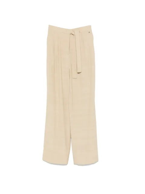 Herno elasticated-waistband trousers Neutrals PT000201D12876