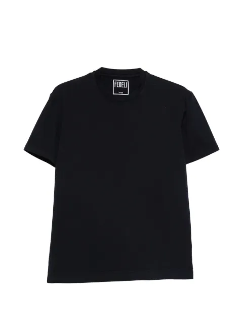 Fedeli crew-neck T-shirt Blue TUD00119