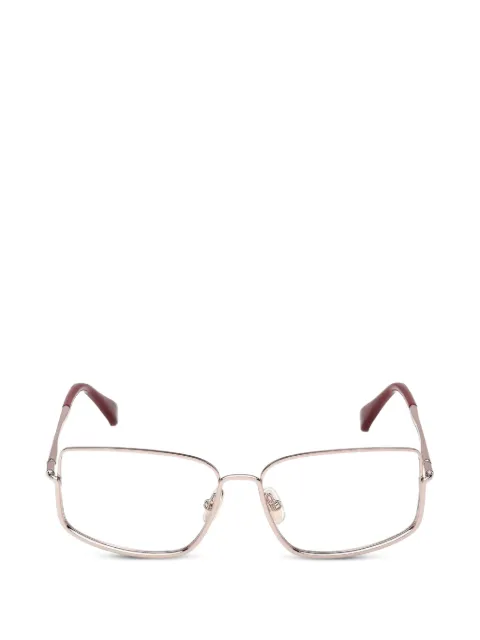 Max Mara Eyewear rectangle frame glasses Silver MM5203