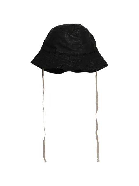 Rick Owens DRKSHDW Gilligan bucket hat Black DA01F4479DBK