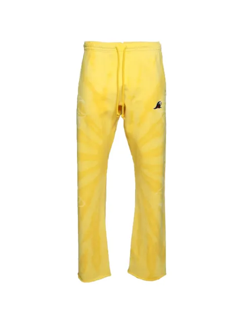 HELLSTAR drawstring track pants Yellow HSPS26SW1YLW