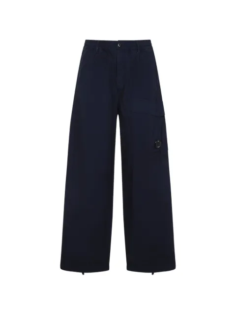 C.P. Company Lens-detail trousers Blue 20CMPA126A110325G889