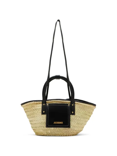 Jacquemus the small Soli basket raffia bag Neutrals BAW00044AC01C02
