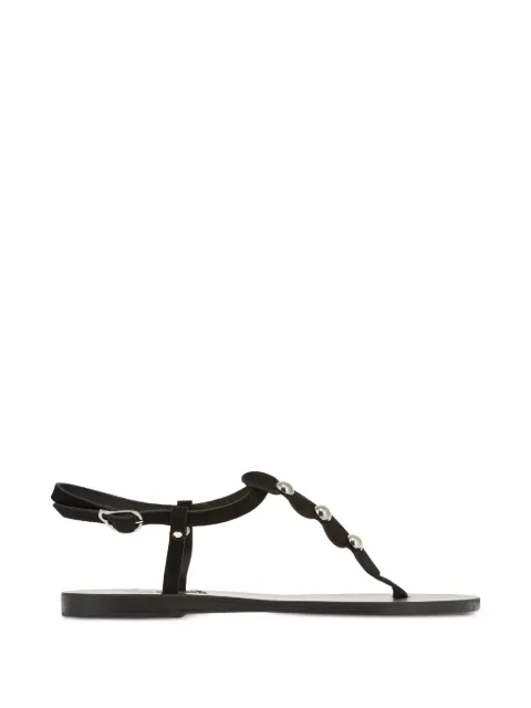 Ancient Greek Sandals Ilida studs sandals Black ILIDASTUDSCROSTABLACKANTHRACITE