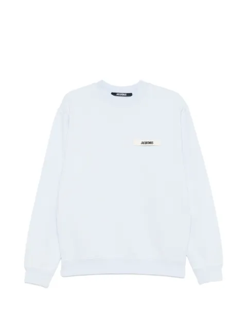 Jacquemus The Gros Grain sweatshirt Blue SSM00206AJ00126